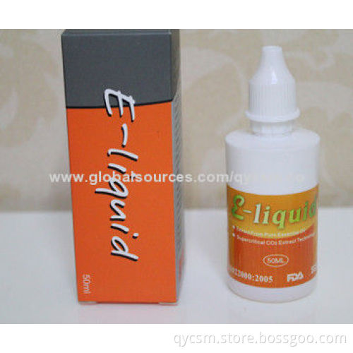 Customized Electronic Cigarettes Refill Liquid, Compatible with eGo E Cigarette